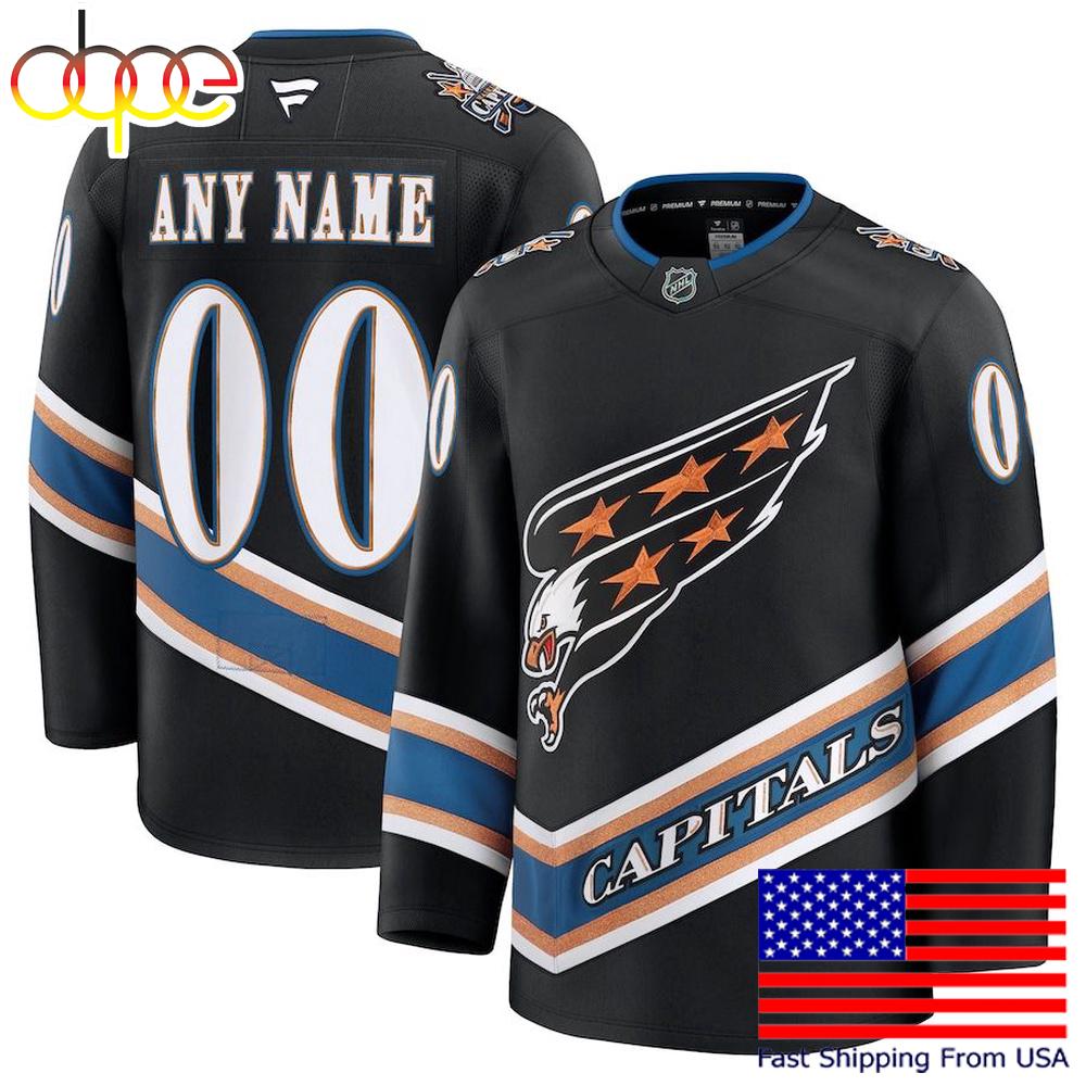 NHL Washington Capitals Alternate New Design 2025 Custom Hockey Jersey