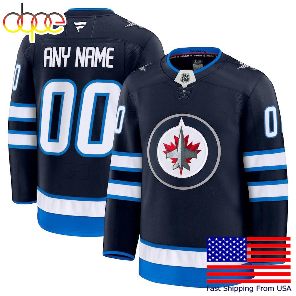 NHL Winnipeg Jets Home New Design 2025 Custom Hockey Jersey