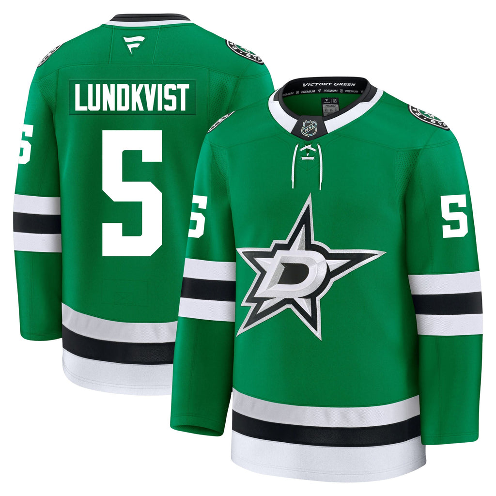 Nils Lundkvist Dallas Stars Fanatics Premium Home Jersey