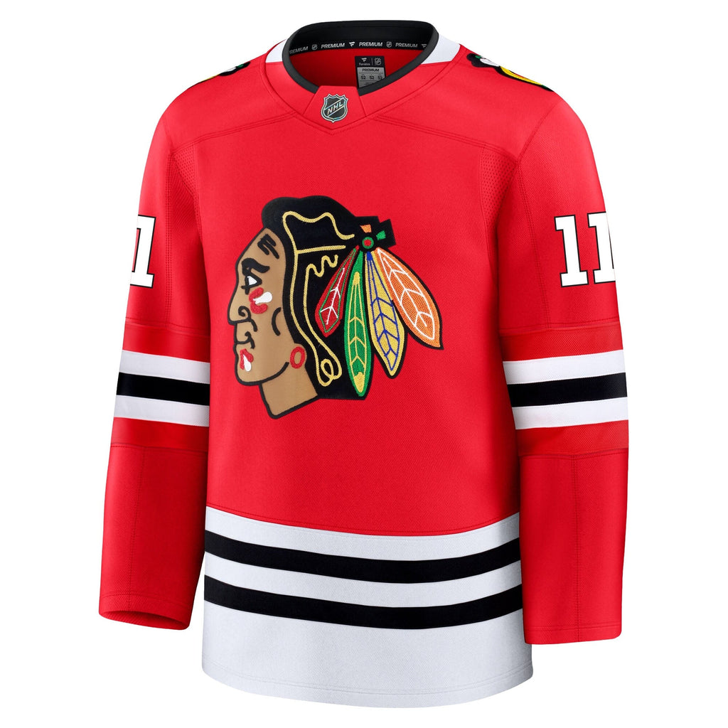 Oliver Moore Chicago Blackhawks Fanatics Premium Home Jersey