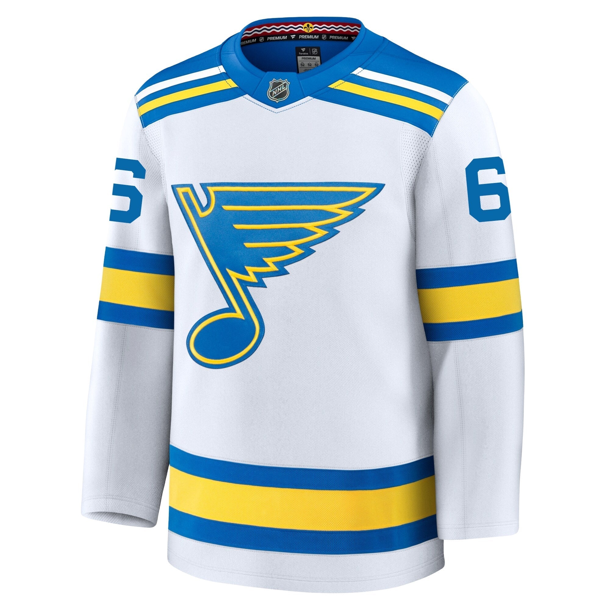 Philip Broberg St Louis Blues Fanatics Away Premium Jersey
