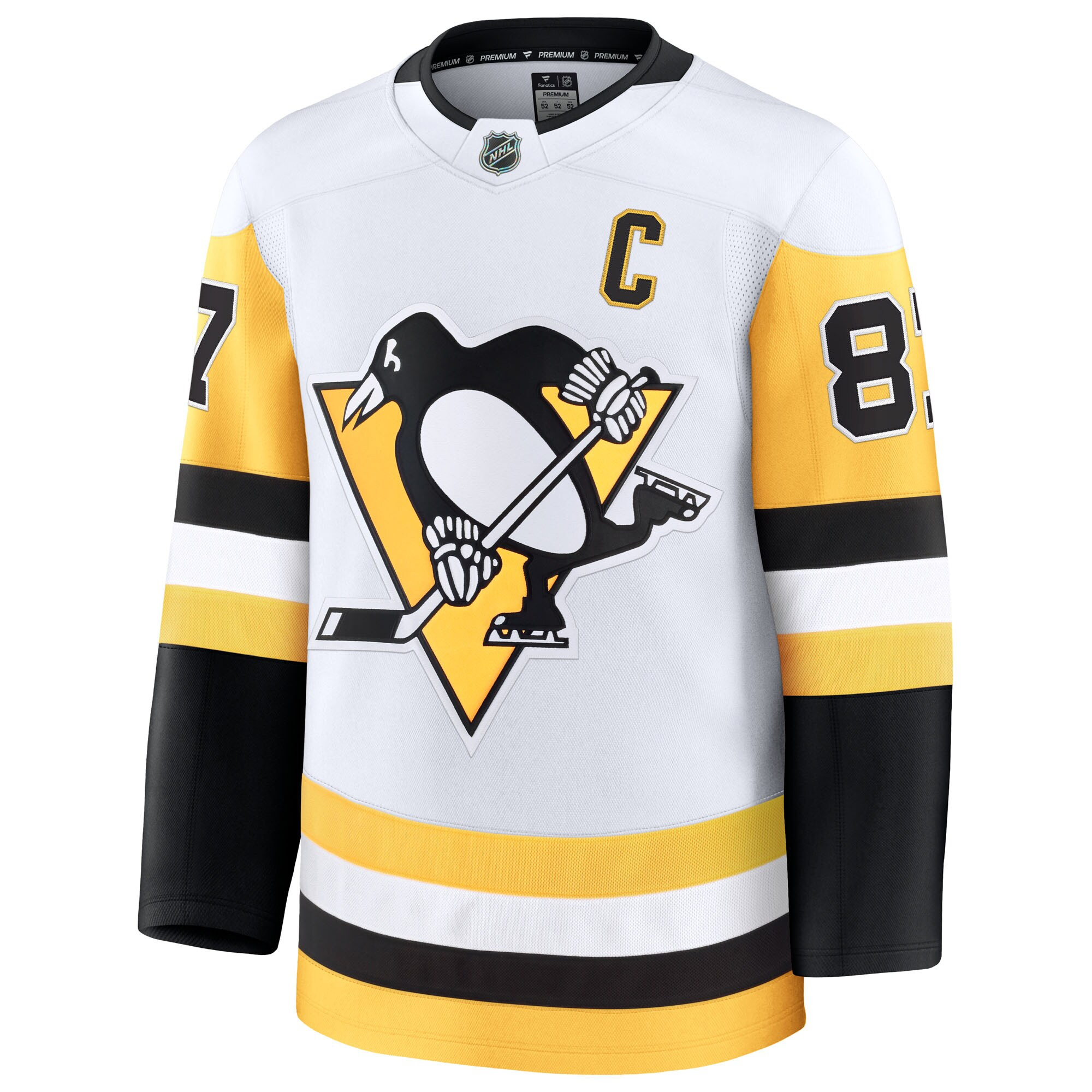 Sidney Crosby Pittsburgh Penguins Fanatics Premium Away Jersey