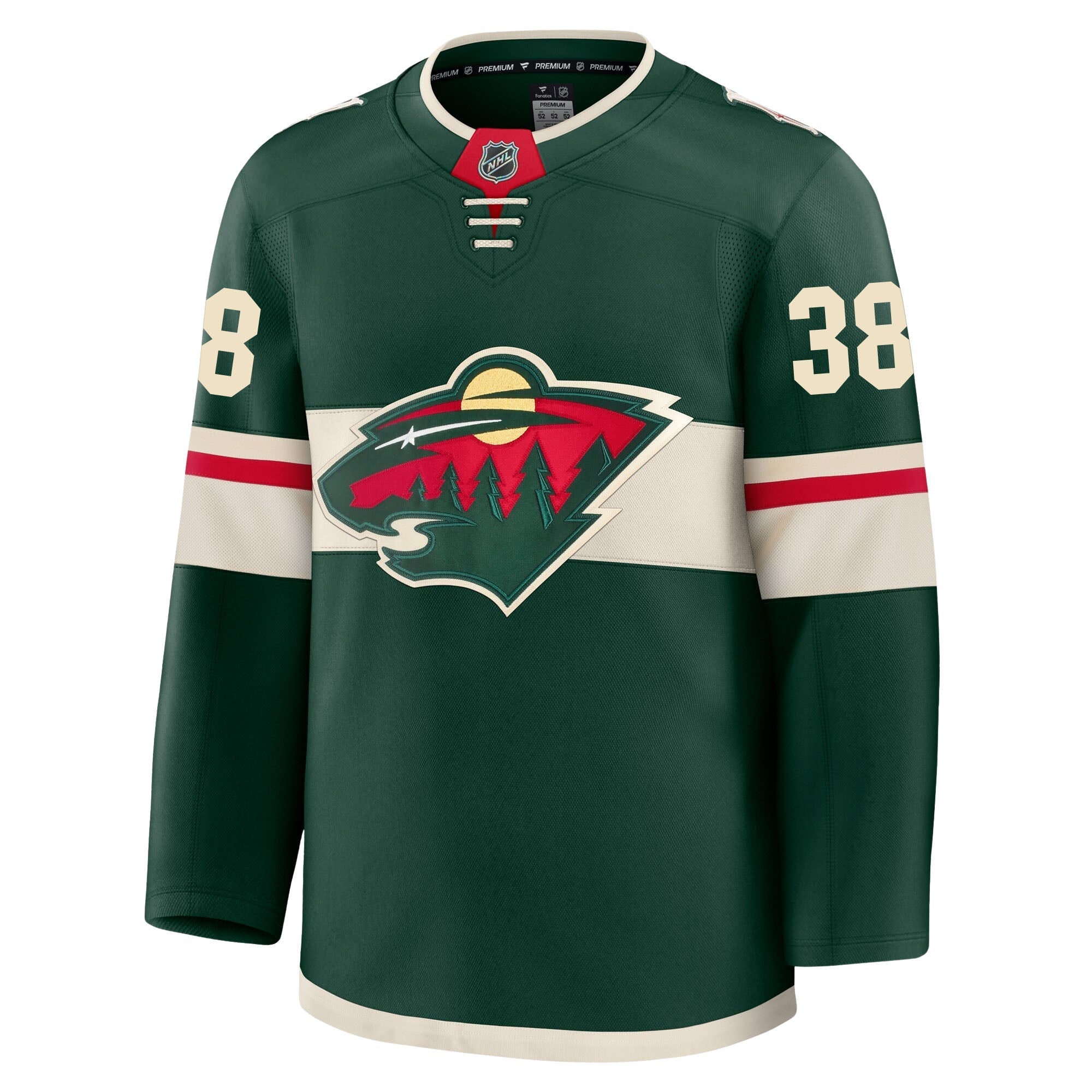 Ryan Hartman Minnesota Wild Fanatics Premium Home Jersey