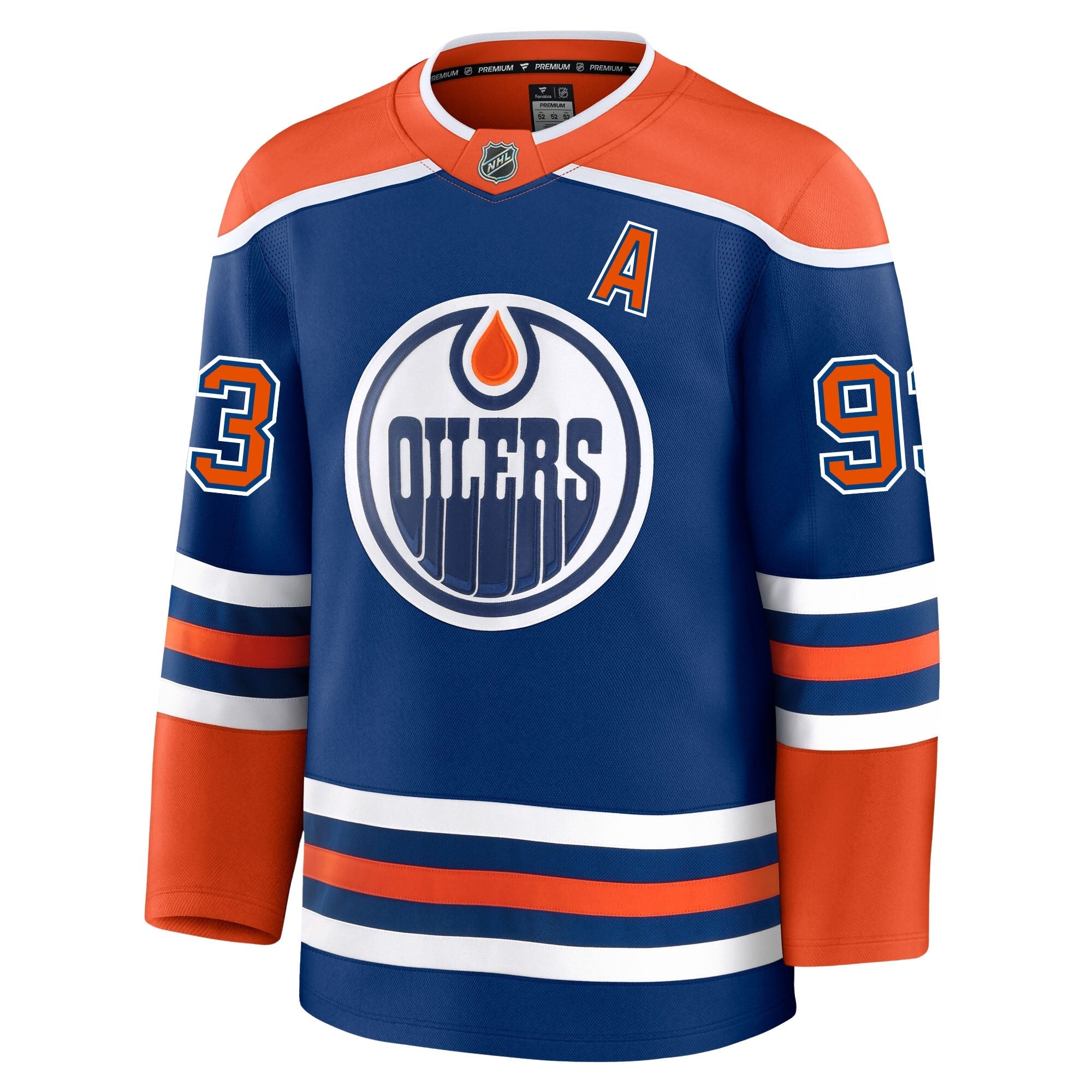 Ryan Nugent Hopkins Edmonton Oilers Fanatics Premium Home Jersey
