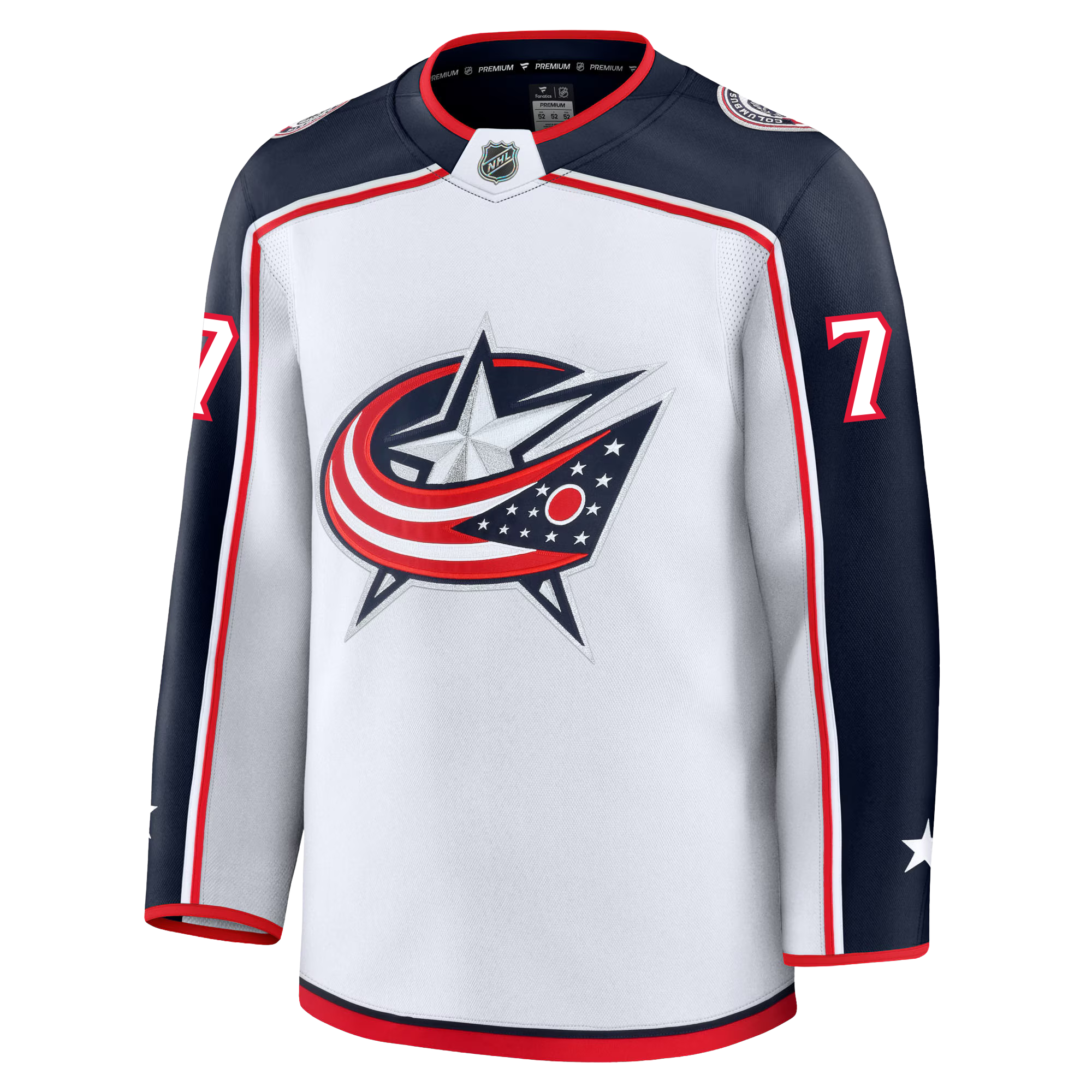 Sean Kuraly Columbus Blue Jackets Fanatics Premium Away Jersey
