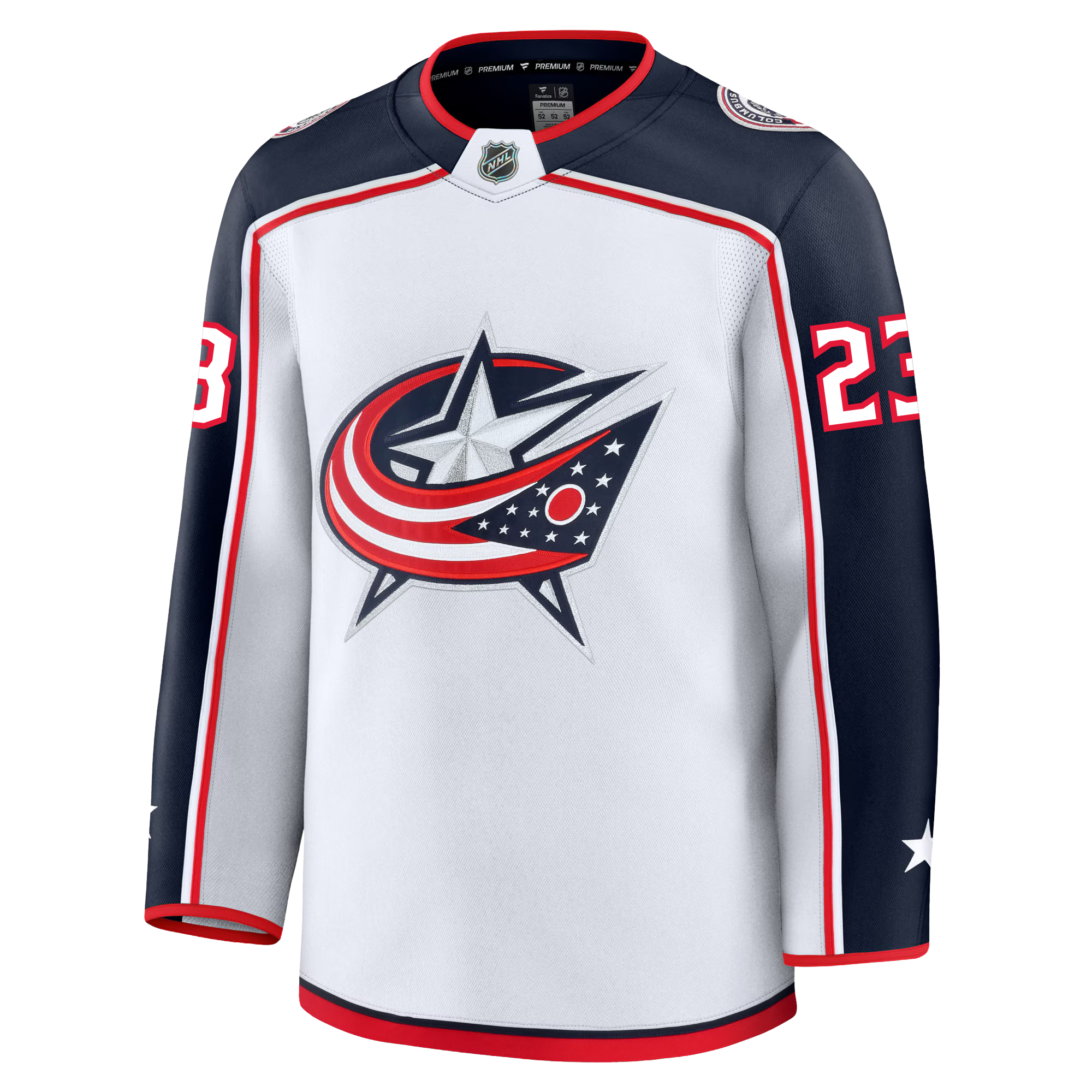 Sean Monahan Columbus Blue Jackets Fanatics Premium Away Jersey
