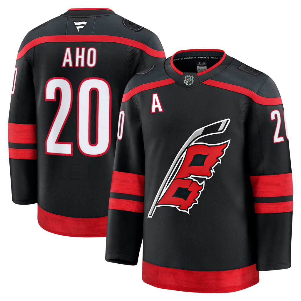 Sebastian Aho Carolina Hurricanes Fanatics Premium Home Jersey