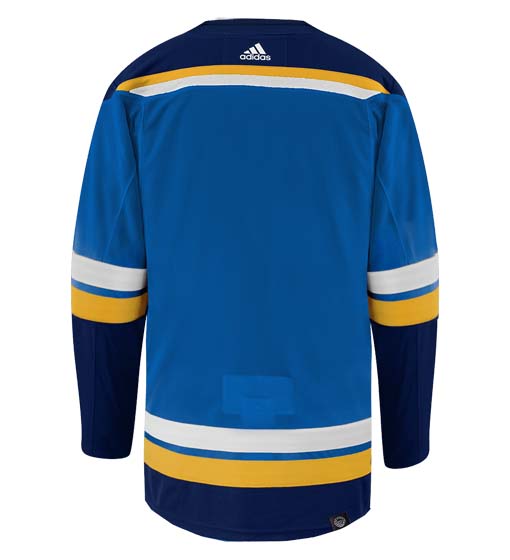 Customizable St Louis Blues Adidas Primegreen Authentic NHL Hockey Jersey
