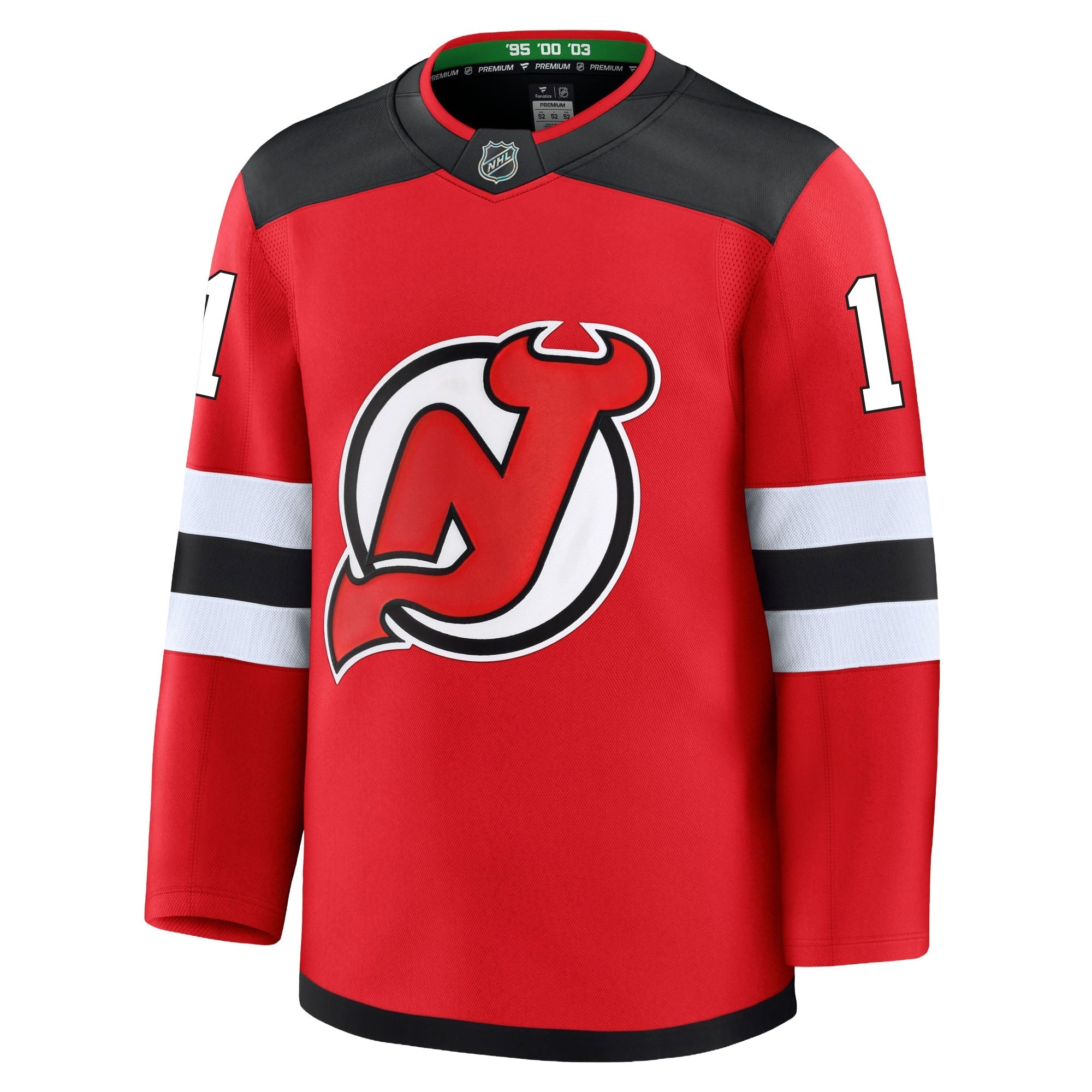 Stefan Noesen New Jersey Devils Fanatics Premium Home Jersey