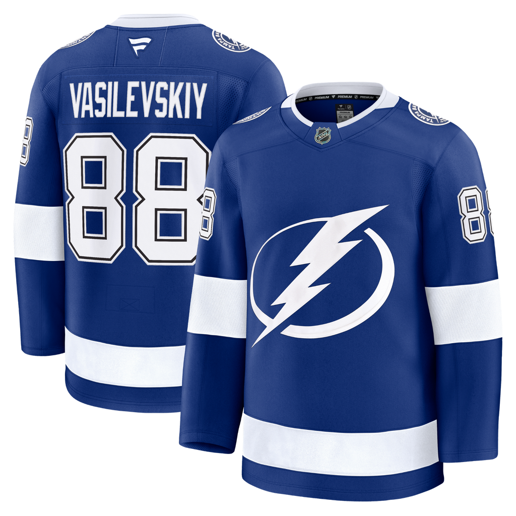 Andrei Vasilevskiy Tampa Bay Lightning Fanatics Premium Home Jersey