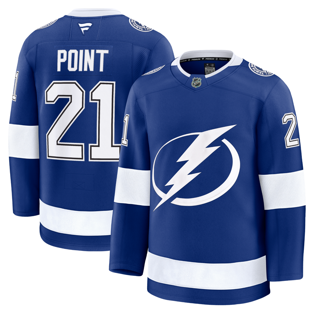 Brayden Point Tampa Bay Lightning Fanatics Premium Home Jersey