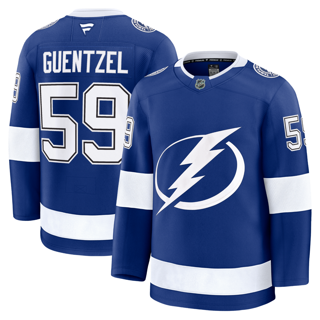 Jake Guentzel Tampa Bay Lightning Fanatics Premium Home Jersey