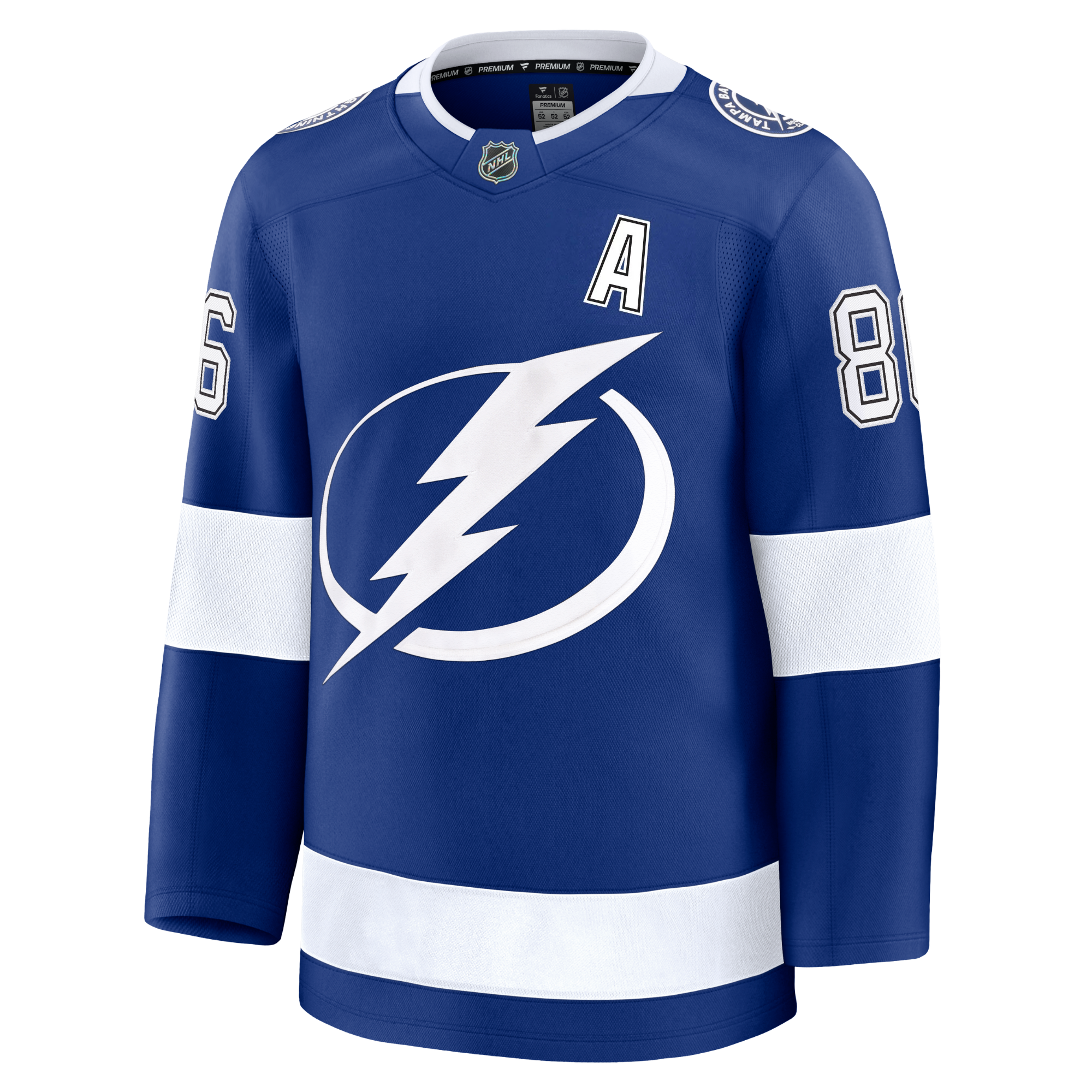 Nikita Kucherov Tampa Bay Lightning Fanatics Premium Home Jersey