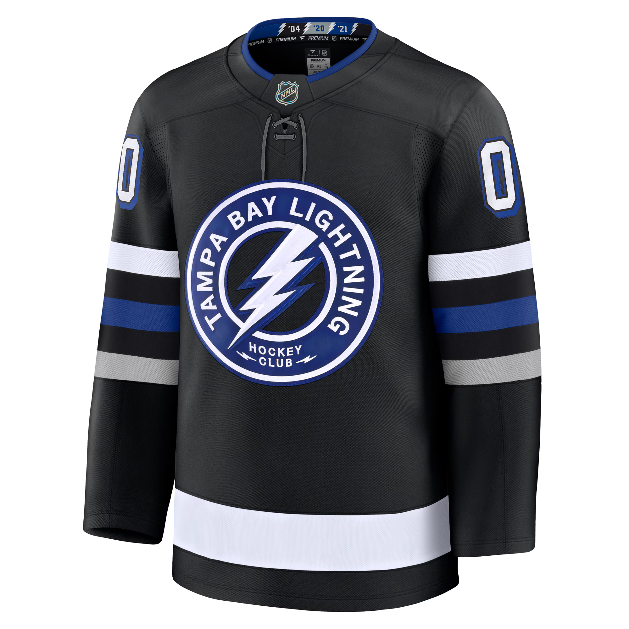 Customizable Tampa Bay Lightning 2024 Fanatics Premium Official NHL THIRD ALTERNATE Jersey
