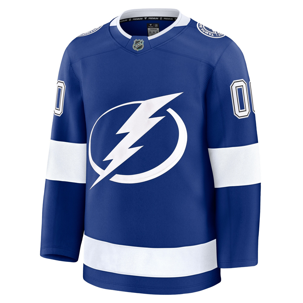Customizable Tampa Bay Lightning 2024 Fanatics Premium Official NHL HOME Jersey