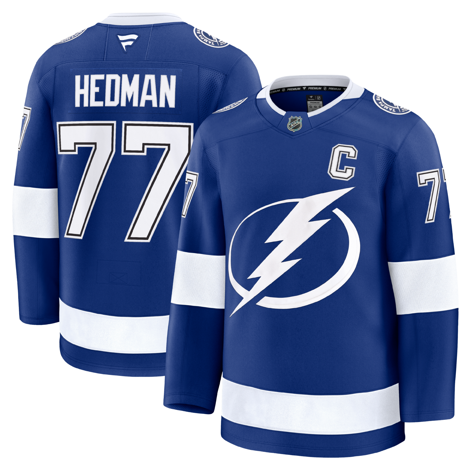 Victor Hedman Tampa Bay Lightning Fanatics Premium Home Jersey