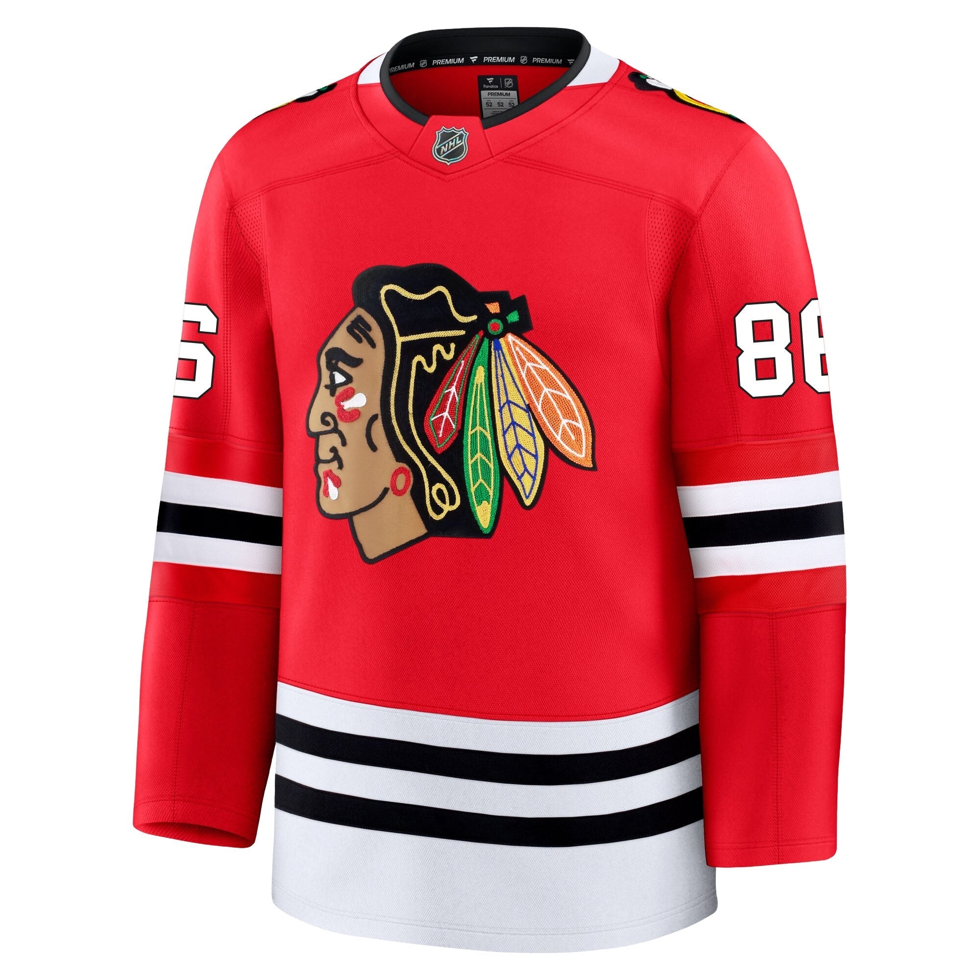 Teuvo Teravainen Chicago Blackhawks Fanatics Premium Home Jersey