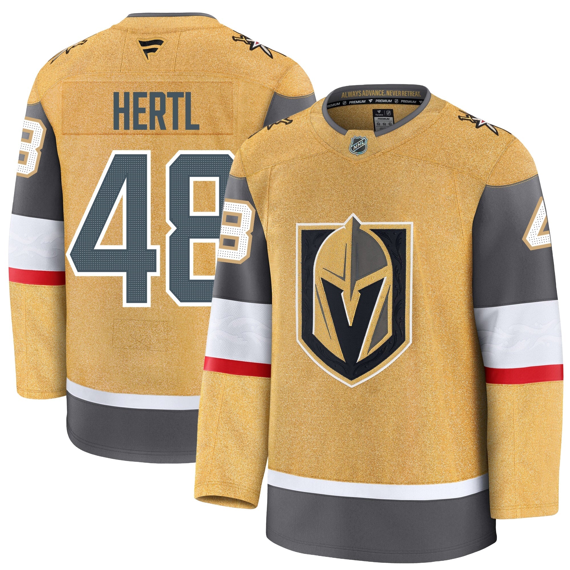 Tomas Hertl Vegas Golden Knights Fanatics Premium Home Jersey