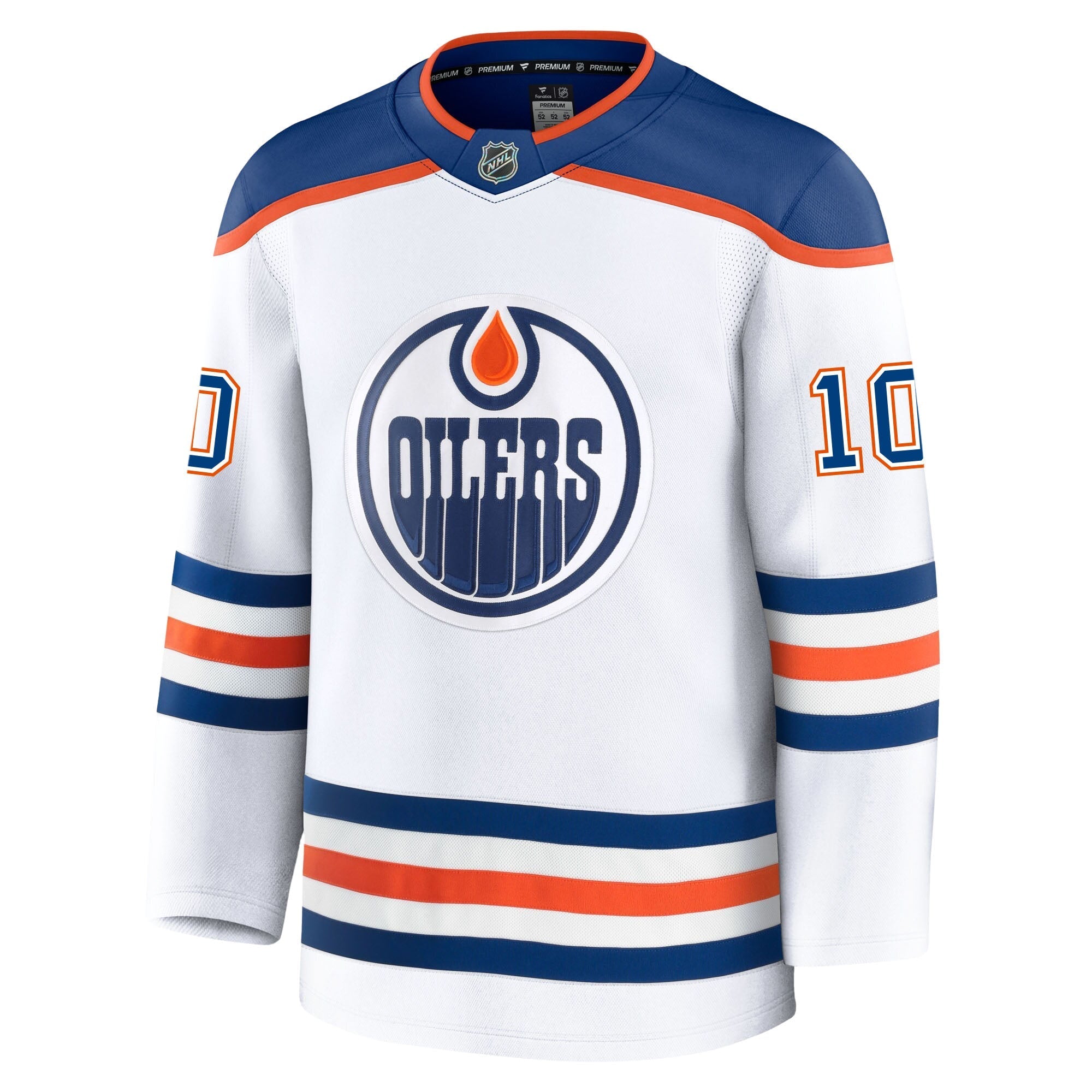 Trent Frederic Edmonton Oilers Fanatics Premium Away Jersey