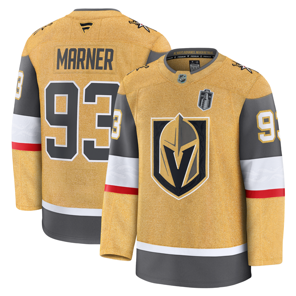Mitch Marner Vegas Golden Knights With 2026 Stanley Cup Final Patch Fanatics Premium Home Jersey