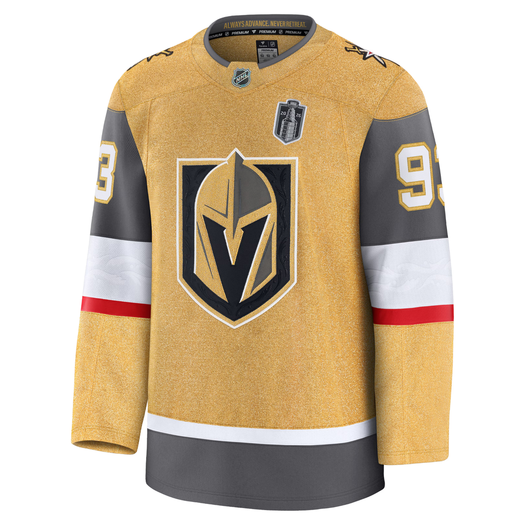 Mitch Marner Vegas Golden Knights With 2026 Stanley Cup Final Patch Fanatics Premium Home Jersey