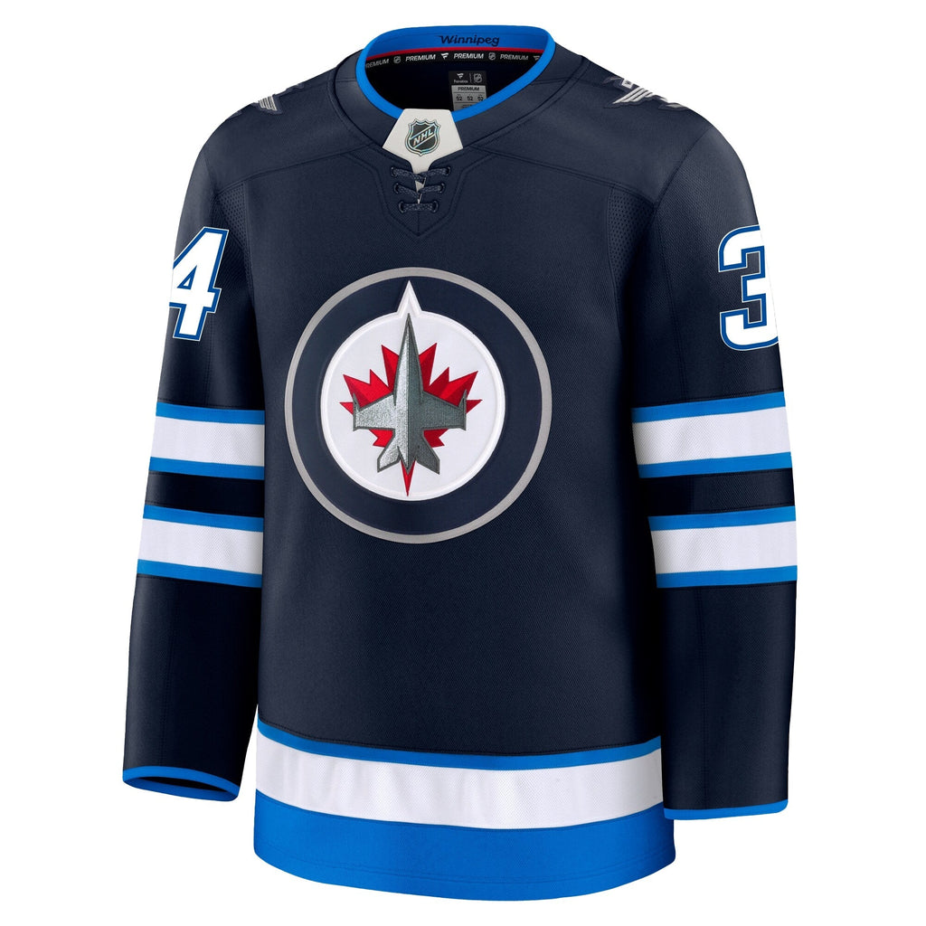 Ville Heinola Winnipeg Jets Fanatics Premium Home Jersey