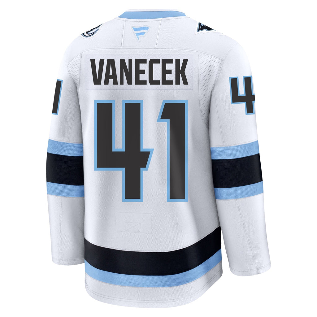 Vitek Vanecek Utah Mammoth Fanatics Away Premium Jersey