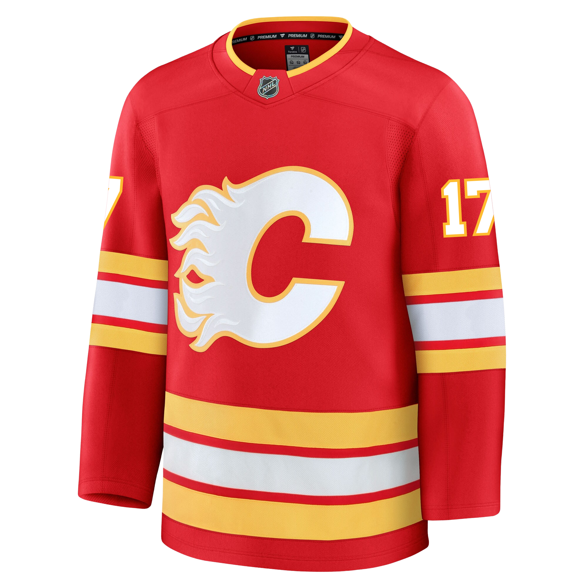Yegor Sharangovich Calgary Flames Fanatics Premium Home Jersey