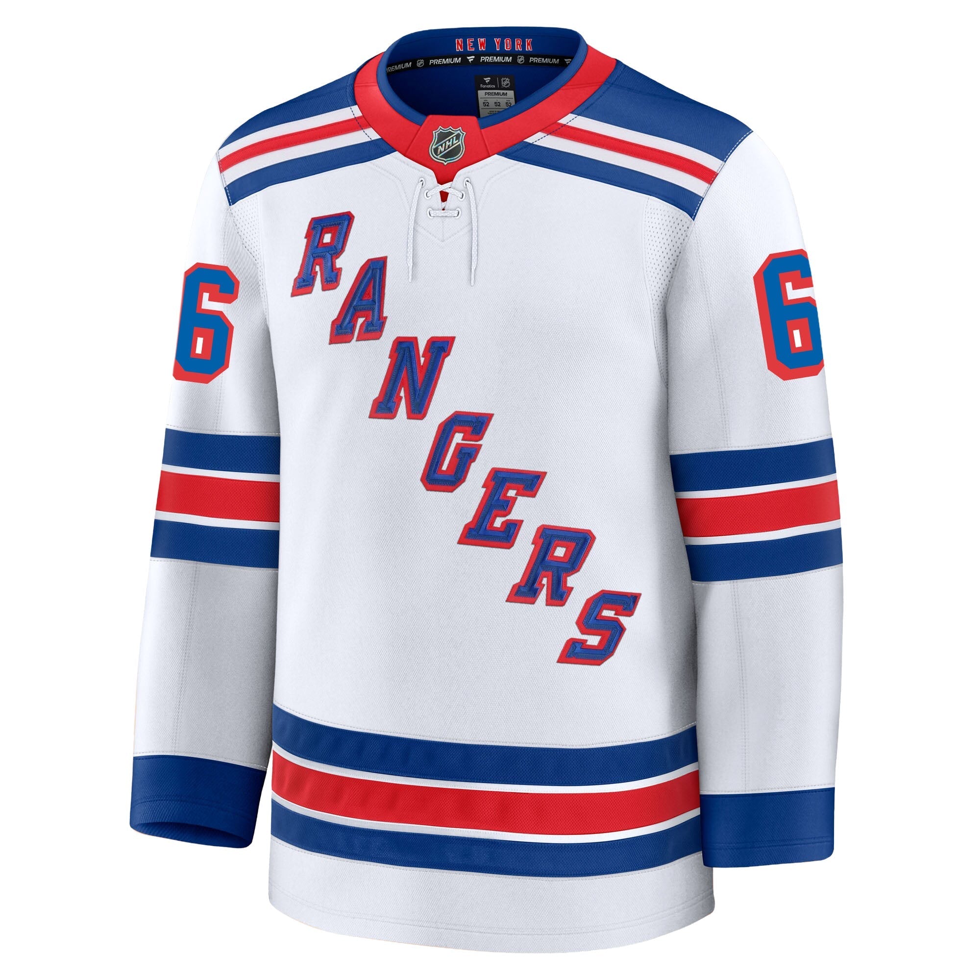 Zac Jones New York Rangers Fanatics Premium Away Jersey