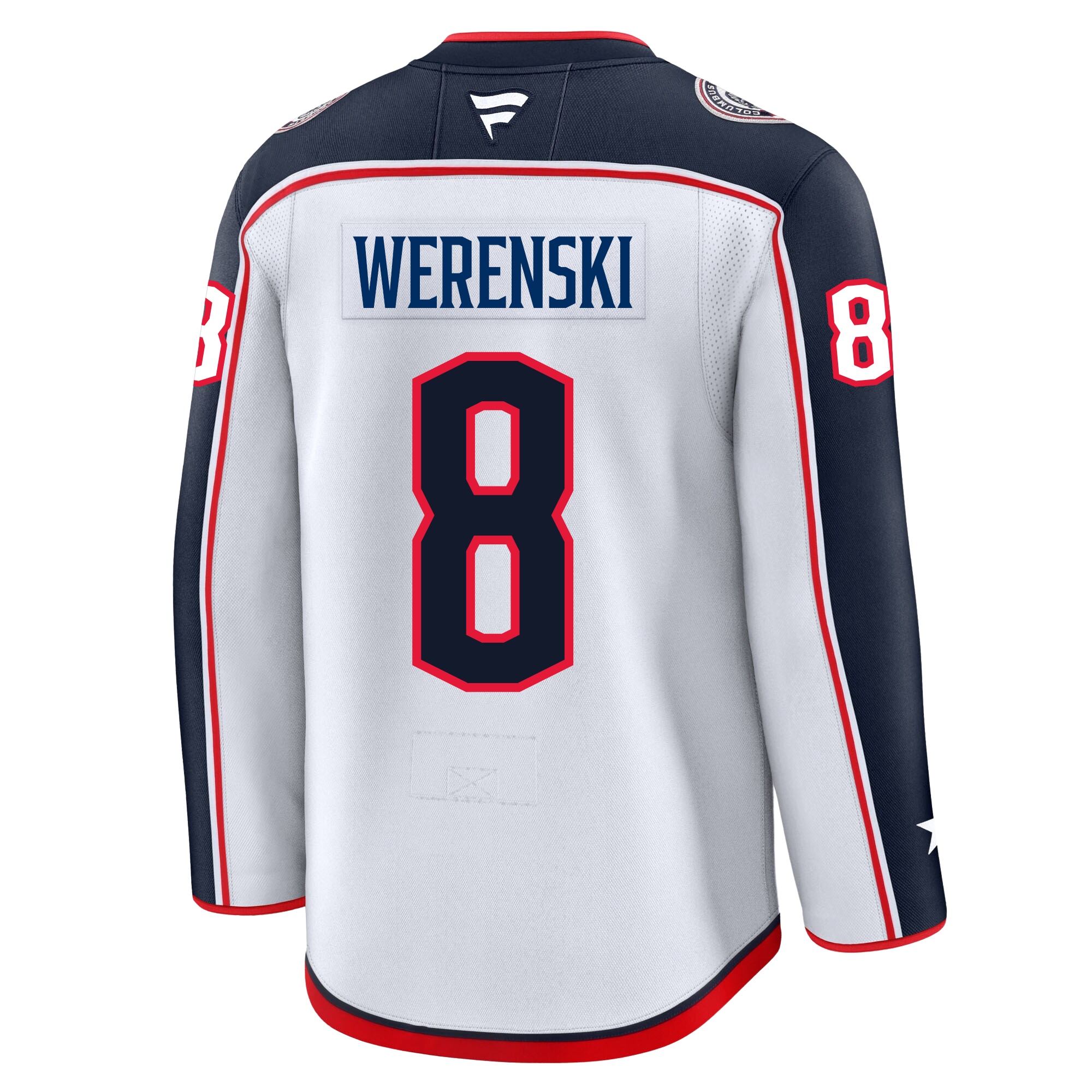 Zach Werenski Columbus Blue Jackets Fanatics Premium Away Jersey