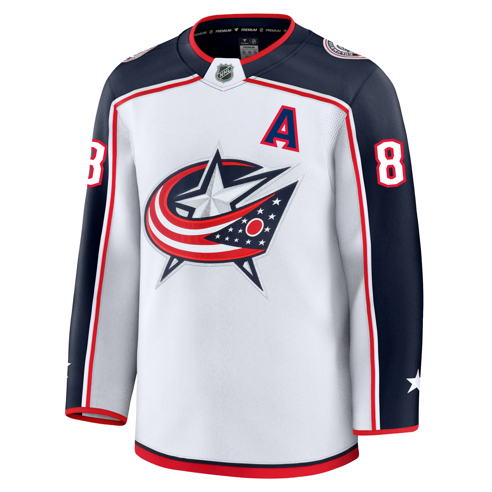 Zach Werenski Columbus Blue Jackets Fanatics Premium Away Jersey
