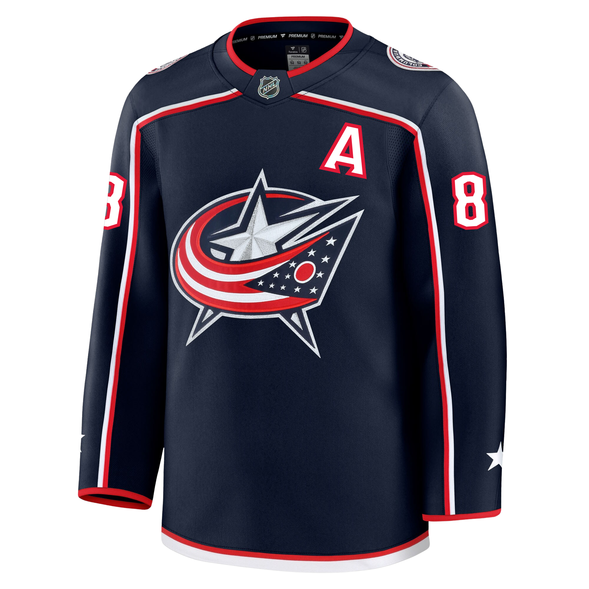Zach Werenski Columbus Blue Jackets Fanatics Premium Home Jersey