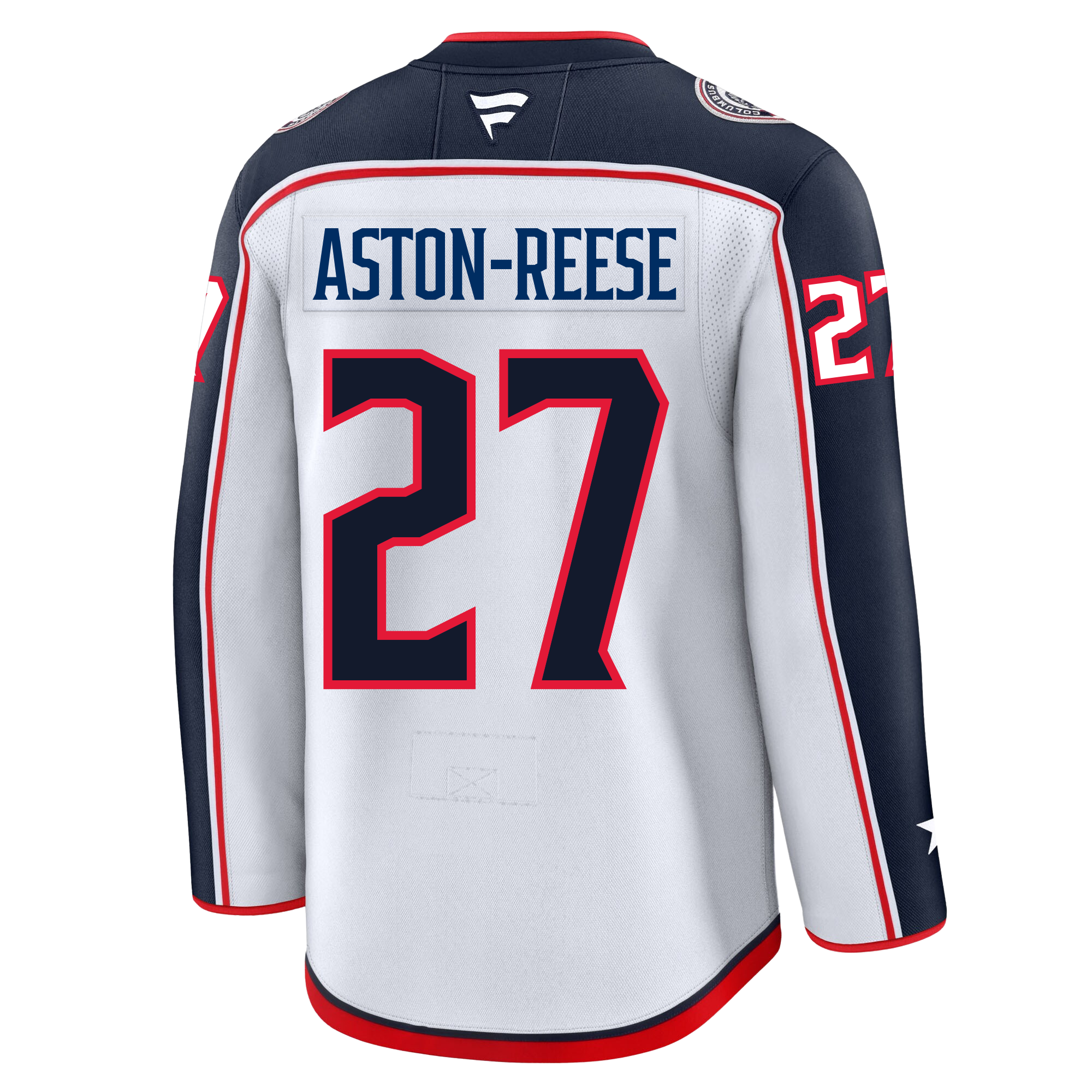 Zachary Aston Reese Columbus Blue Jackets Fanatics Premium Away Jersey