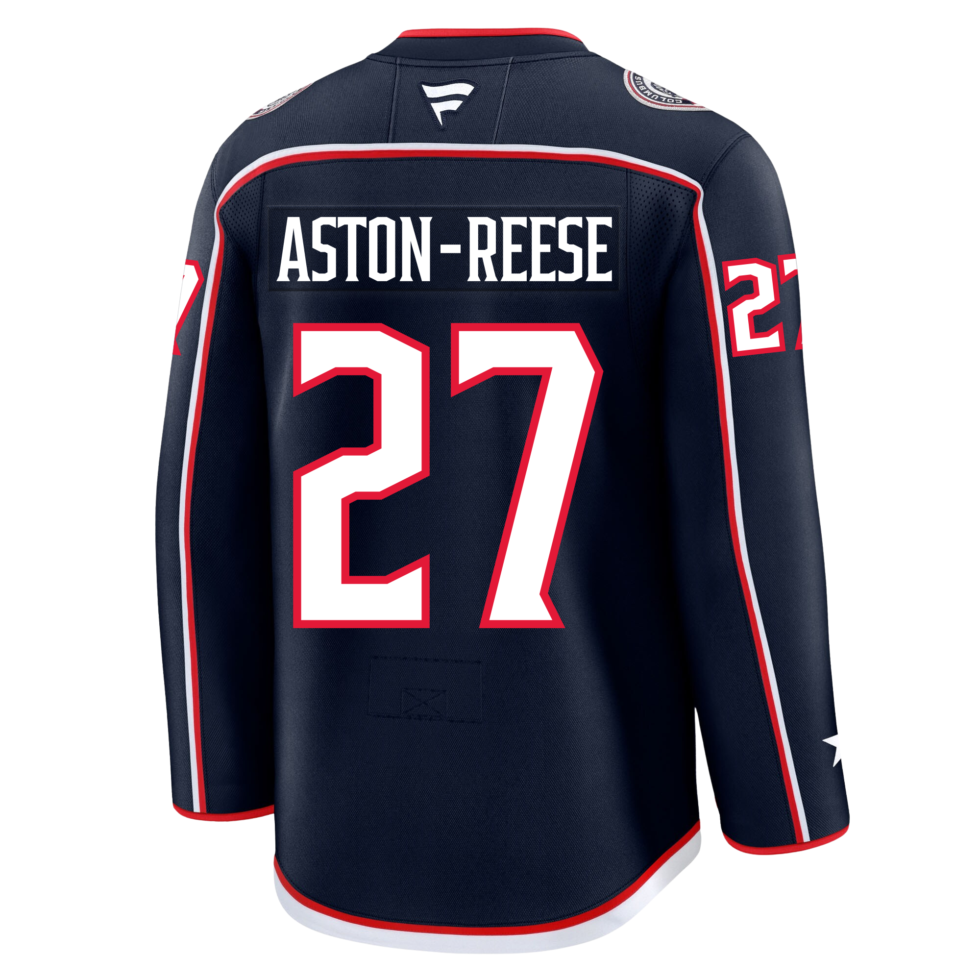 Zachary Aston Reese Columbus Blue Jackets Fanatics Premium Home Jersey