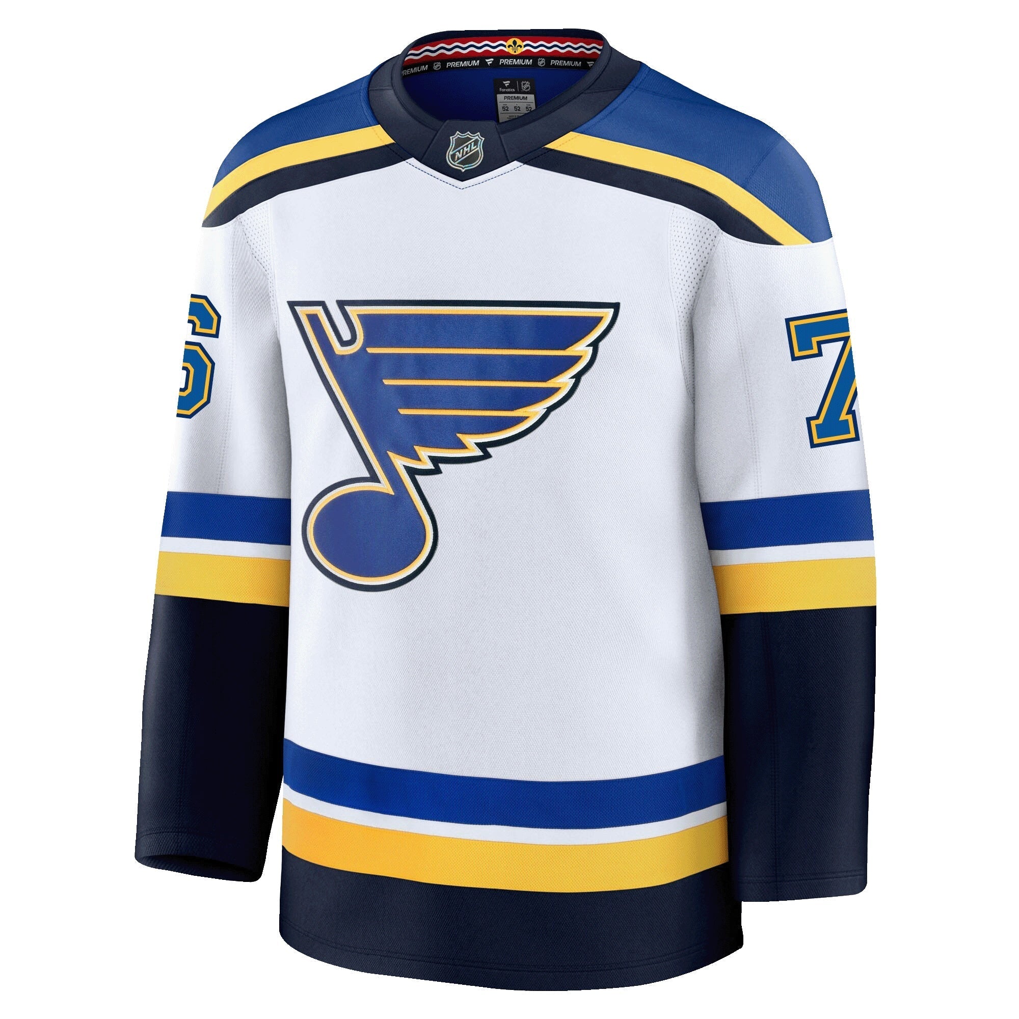 Zack Bolduc St. Louis Blues Fanatics Premium Away Jersey